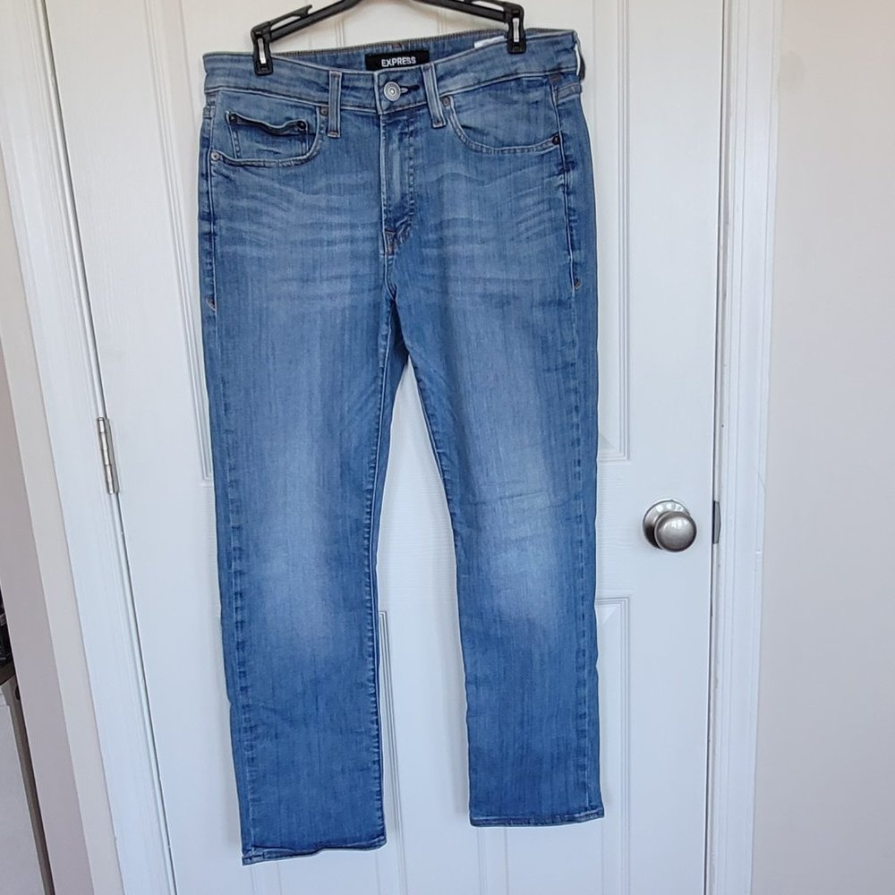 Men's Express Slim Straight Jeans - Size 32 X 30